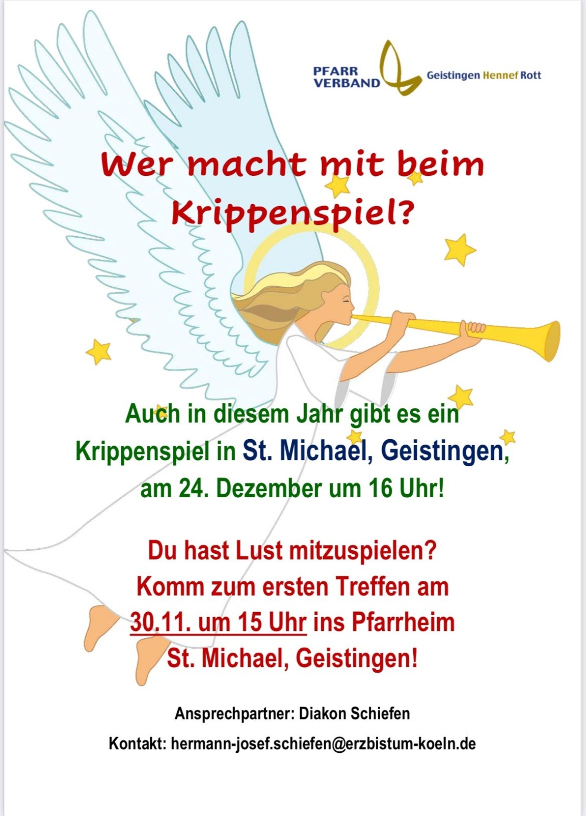 2024-11-30 Krippenspiel (c) Pfarrverband Geistingen-Hennef-Rott