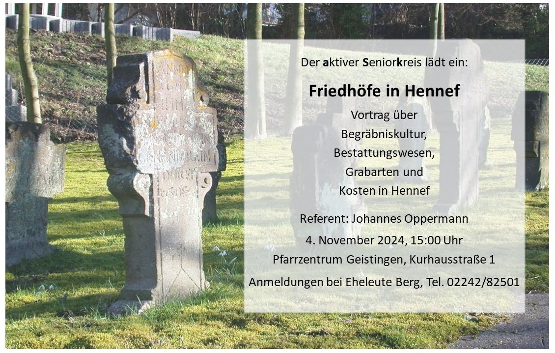 Plakat Friedhöfe in Hennef2 (c) Johannes Oppermann